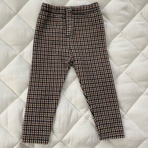 Zara infant gingham leggings